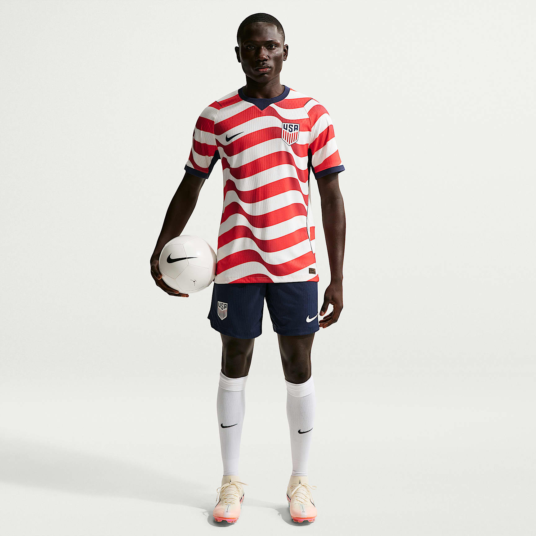 USMNT 2026 Match Home Men's Nike Aero-FIT Soccer Authentic Shorts